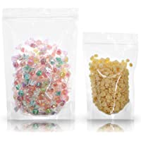 SumDirect 100Pcs 11 x 17cm bolsas de plastico transparente zip bolsas con cierre pequeñas para alimentos-4.3&quot-x6.7&quot--192g…